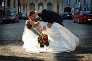 kissing couple